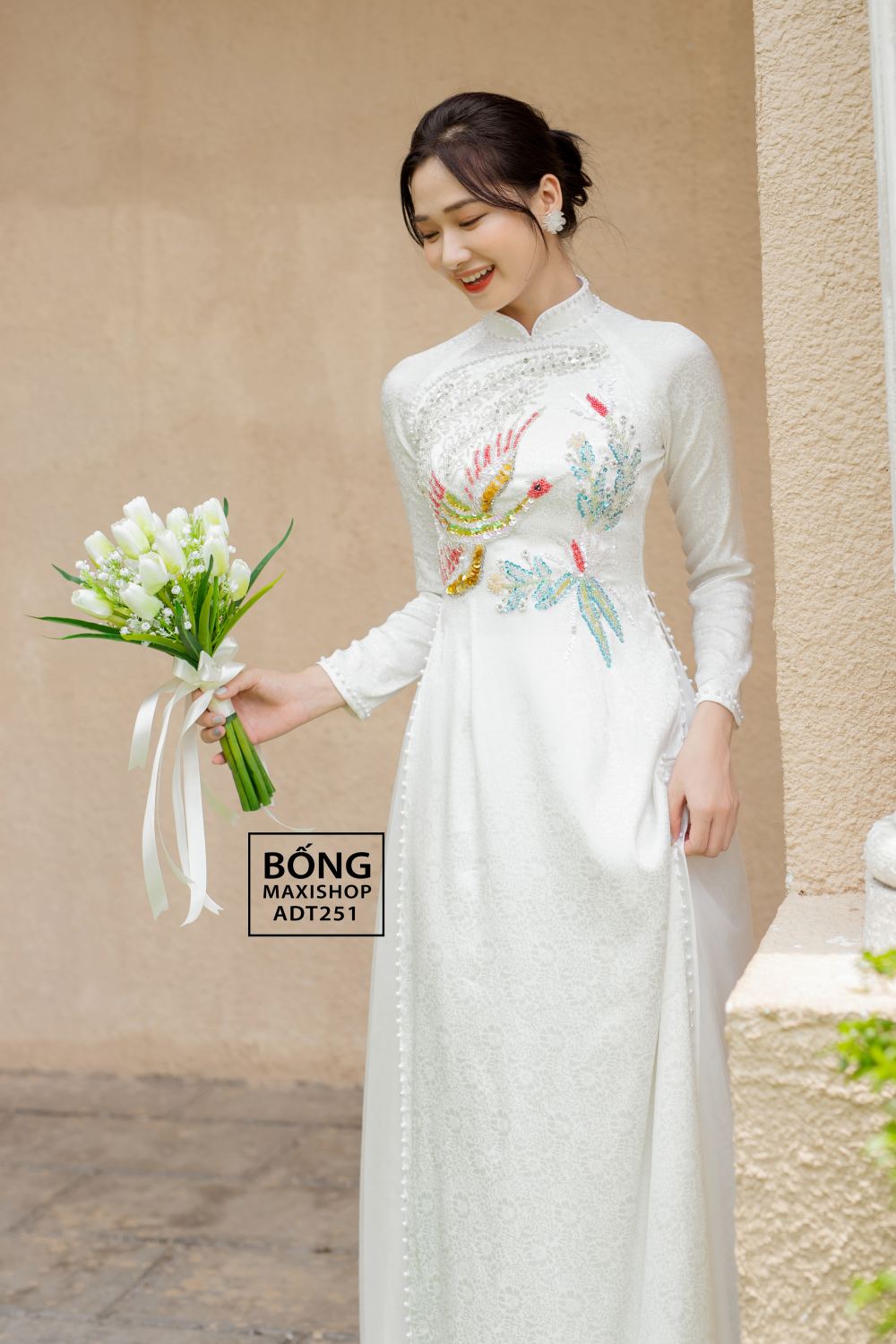 Những kiểu tóc mặc áo dài sang chảnh từ sao Việt #20 Những kiểu tóc mặc áo dài sang chảnh từ sao Việt